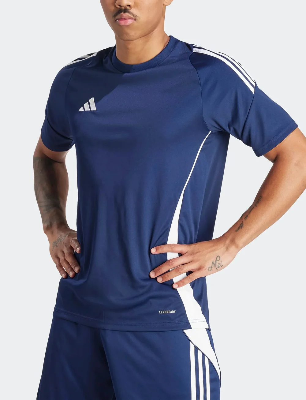 adidas Performance - TIRO24 JSY - t-shirts - tenabl/white - 4