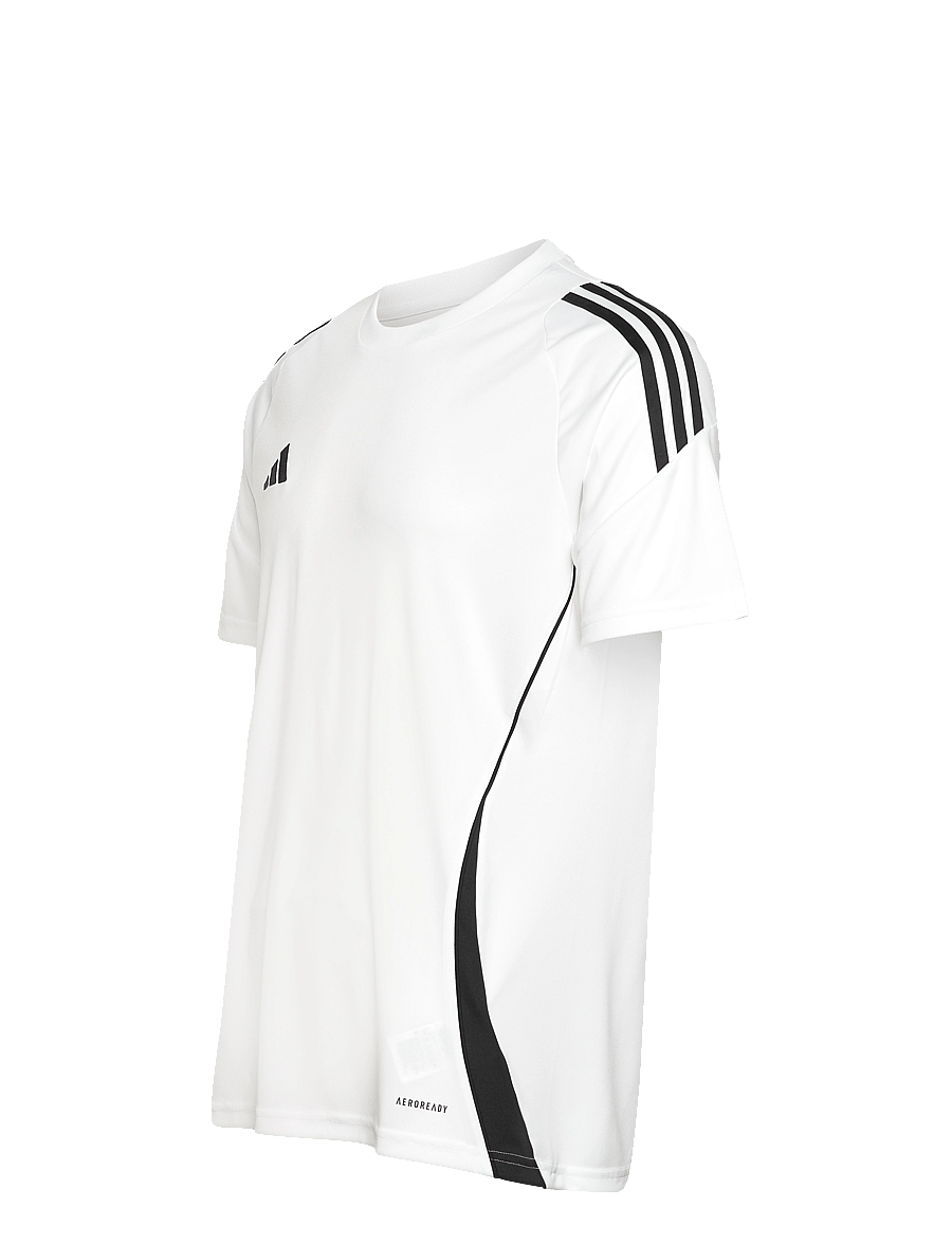 adidas Performance - TIRO24 JSY - t-shirts - white/black - 4