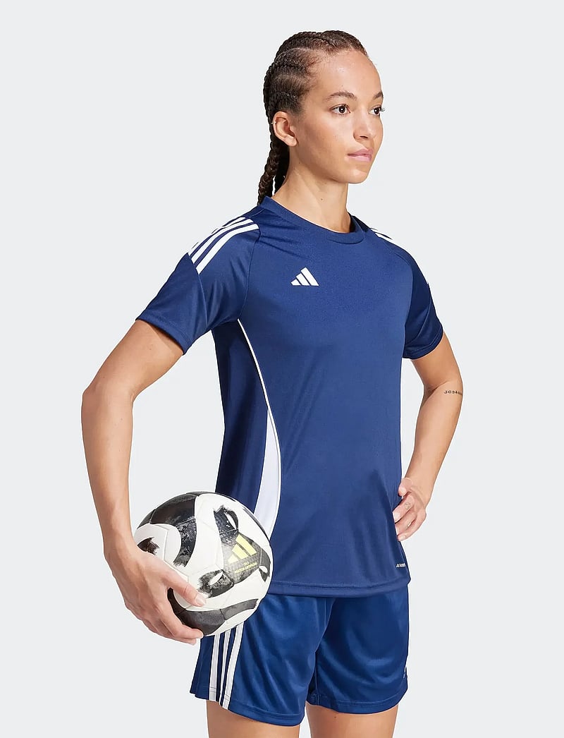 adidas Performance - TIRO24 JSYW - fußballoberteile - tenabl/white - 0