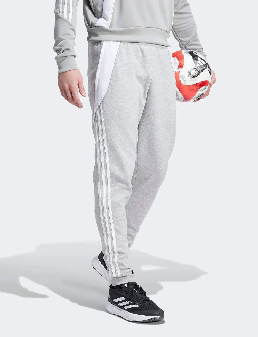 adidas Performance - TIRO24 SWPNT - trainingshosen - mgreyh/white - 0