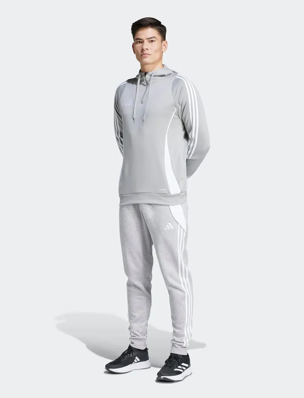 adidas Performance - TIRO24 SWPNT - trainingshosen - mgreyh/white - 4