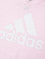 adidas Performance - LK BL CO TEE - short-sleeved t-shirts - clpink/white - 2
