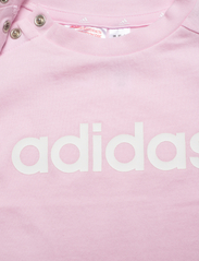 adidas Performance - I LIN CO T SET - sets with short-sleeved t-shirt - clpink/white - 2