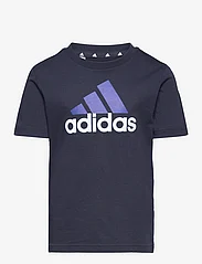 adidas Performance - U BL 2 TEE - short-sleeved t-shirts - legink/selubl/halblu - 0