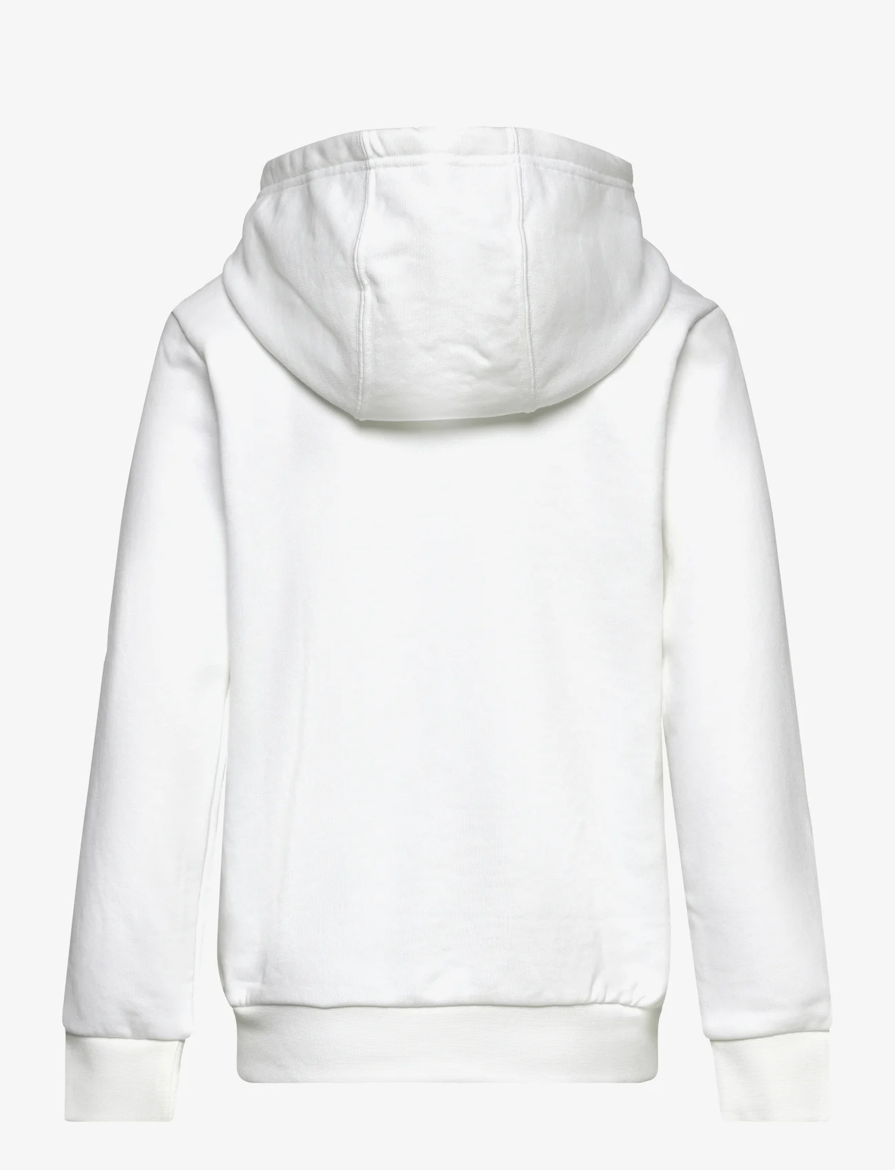 adidas Performance - Big Logo Essentials Cotton Hoodie - hupparit - white/seblbu - 1