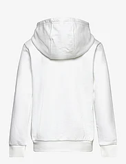 adidas Performance - Big Logo Essentials Cotton Hoodie - hettegensere - white/seblbu - 1