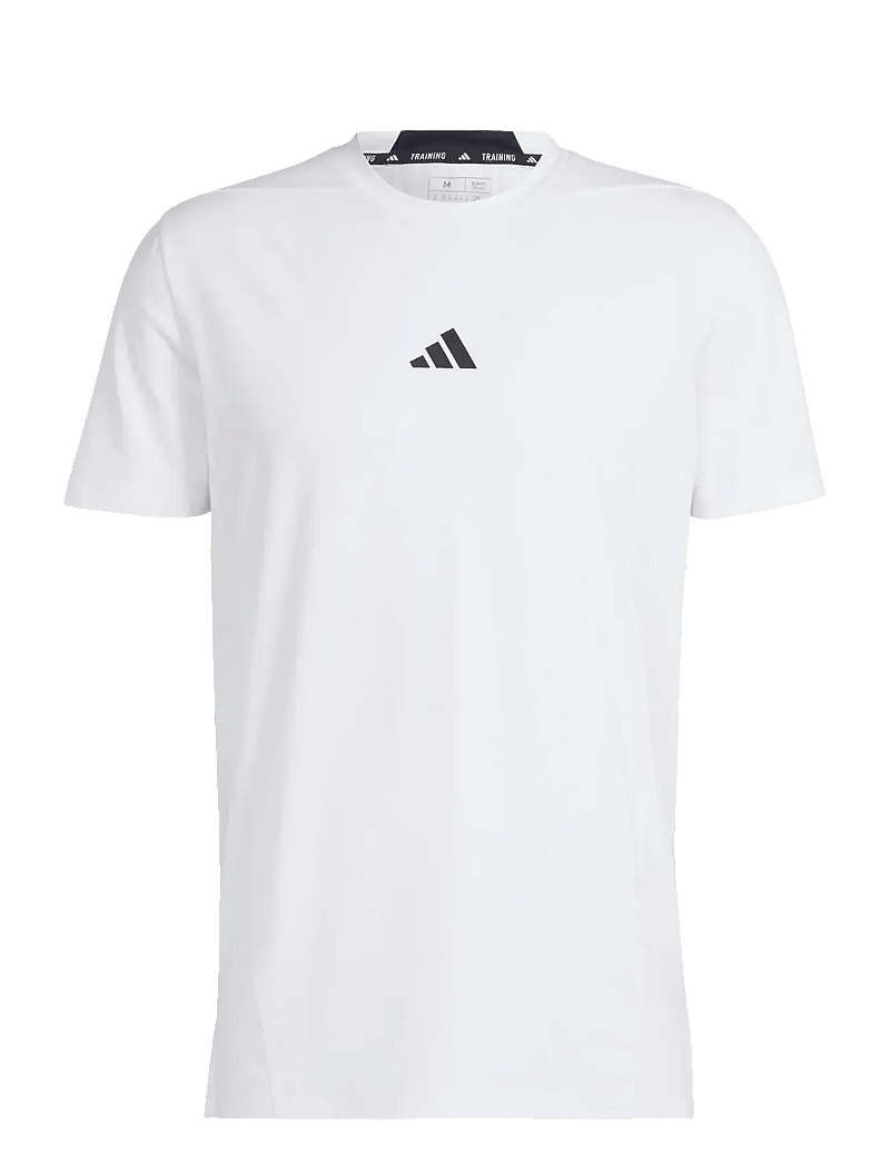 adidas Performance - D4T TEE - t-shirts - white - 1