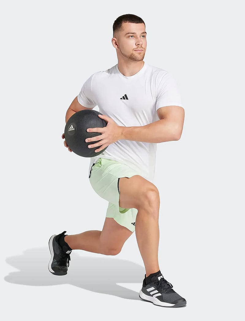 adidas Performance - D4T TEE - t-shirts - white - 0