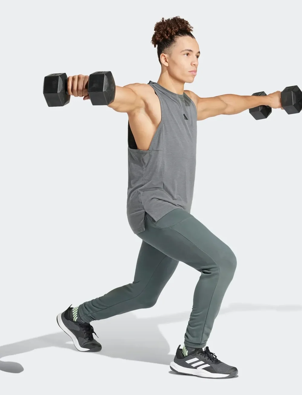 adidas Performance - D4T TANK - linnen - dgsogr - 4