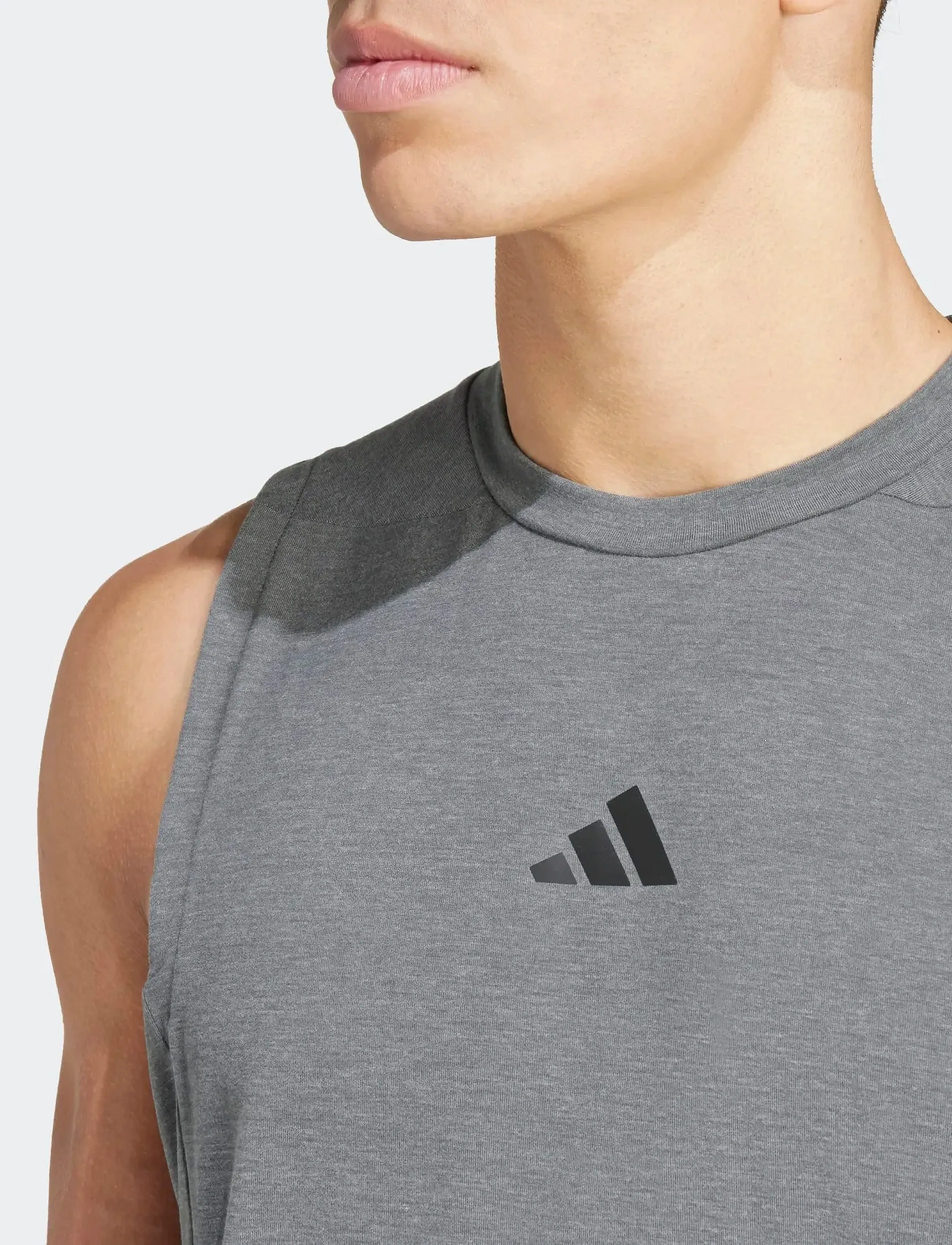 Adidas Linnen / Ärmlösa T-shirts D4t Tank herr – bild 10