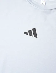 adidas Performance - D4T TEE - short-sleeved t-shirts - halblu - 2