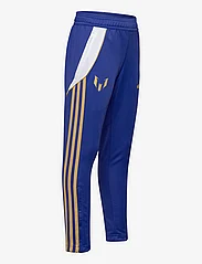 adidas Performance - MESSI PNT Y - sports bottoms - selubl/white - 3