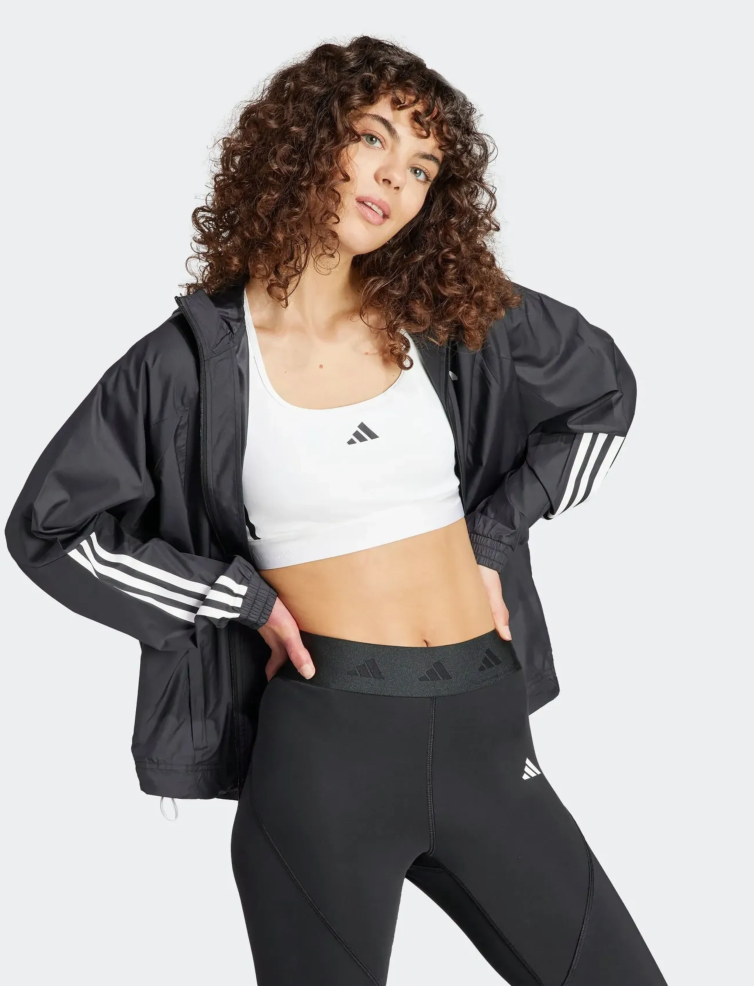 adidas Performance - HYGLM WINDB - black/white - 4