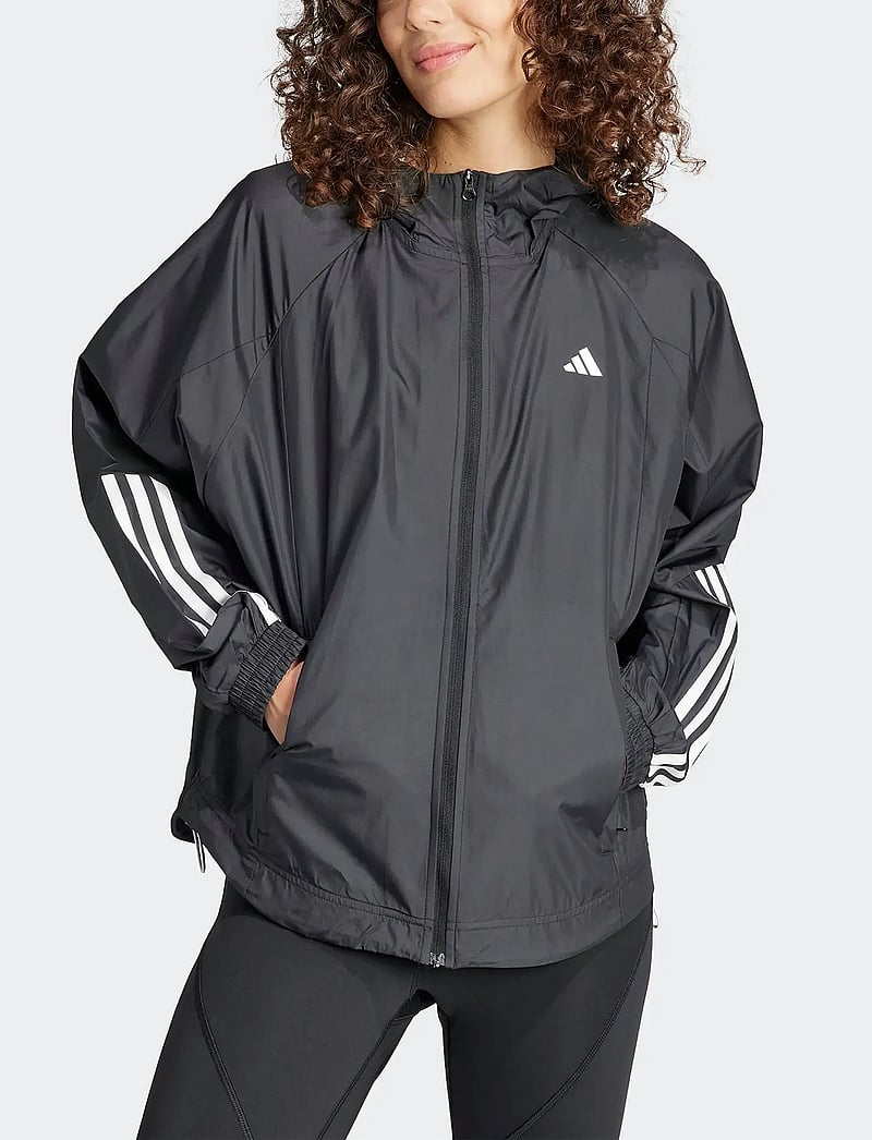 adidas Performance - HYGLM WINDB - träningsjackor - black/white - 5