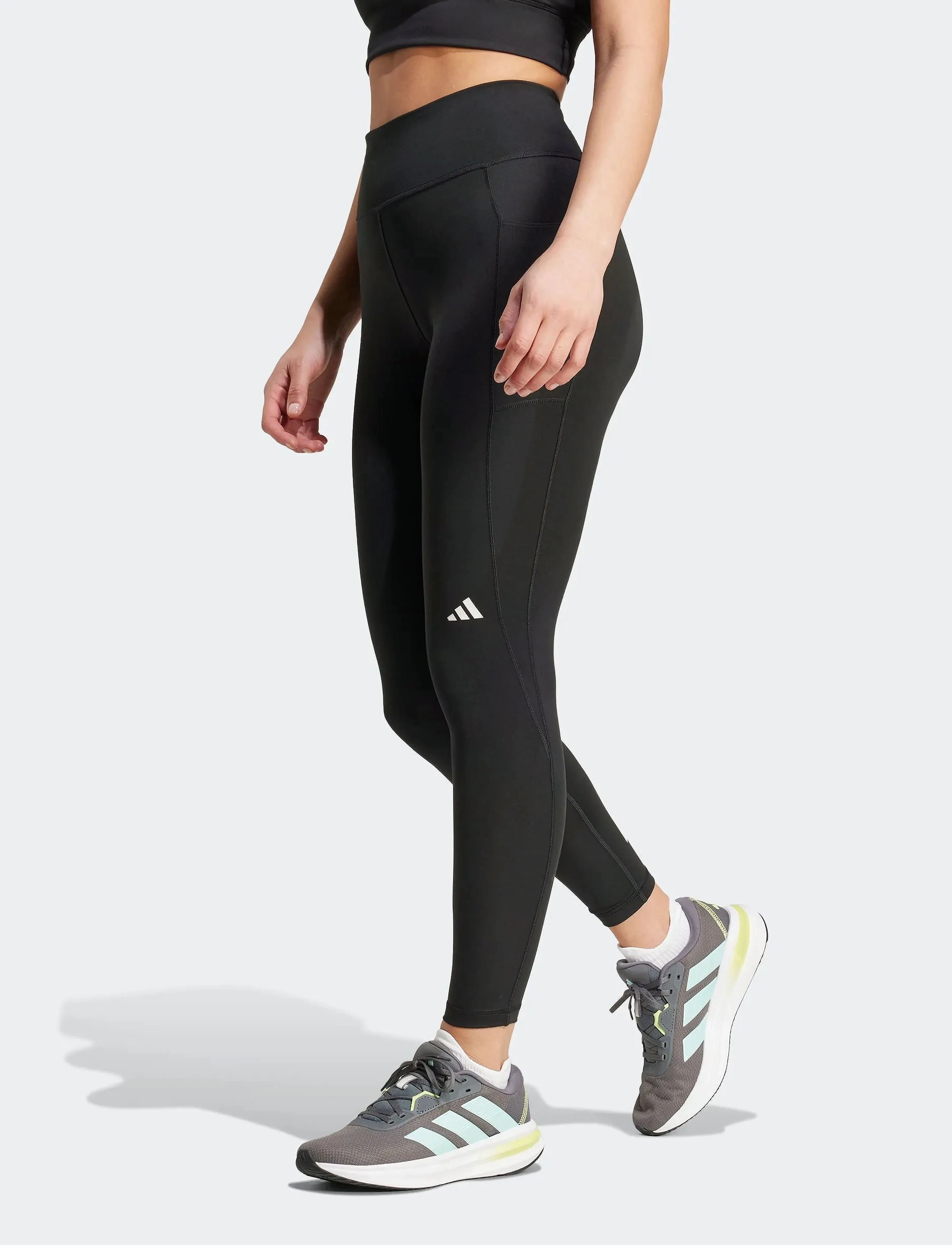 adidas Performance Otr 7/8 L, Kvinder, Højtaljede 7/8 Leggings, Sort, Str: XS