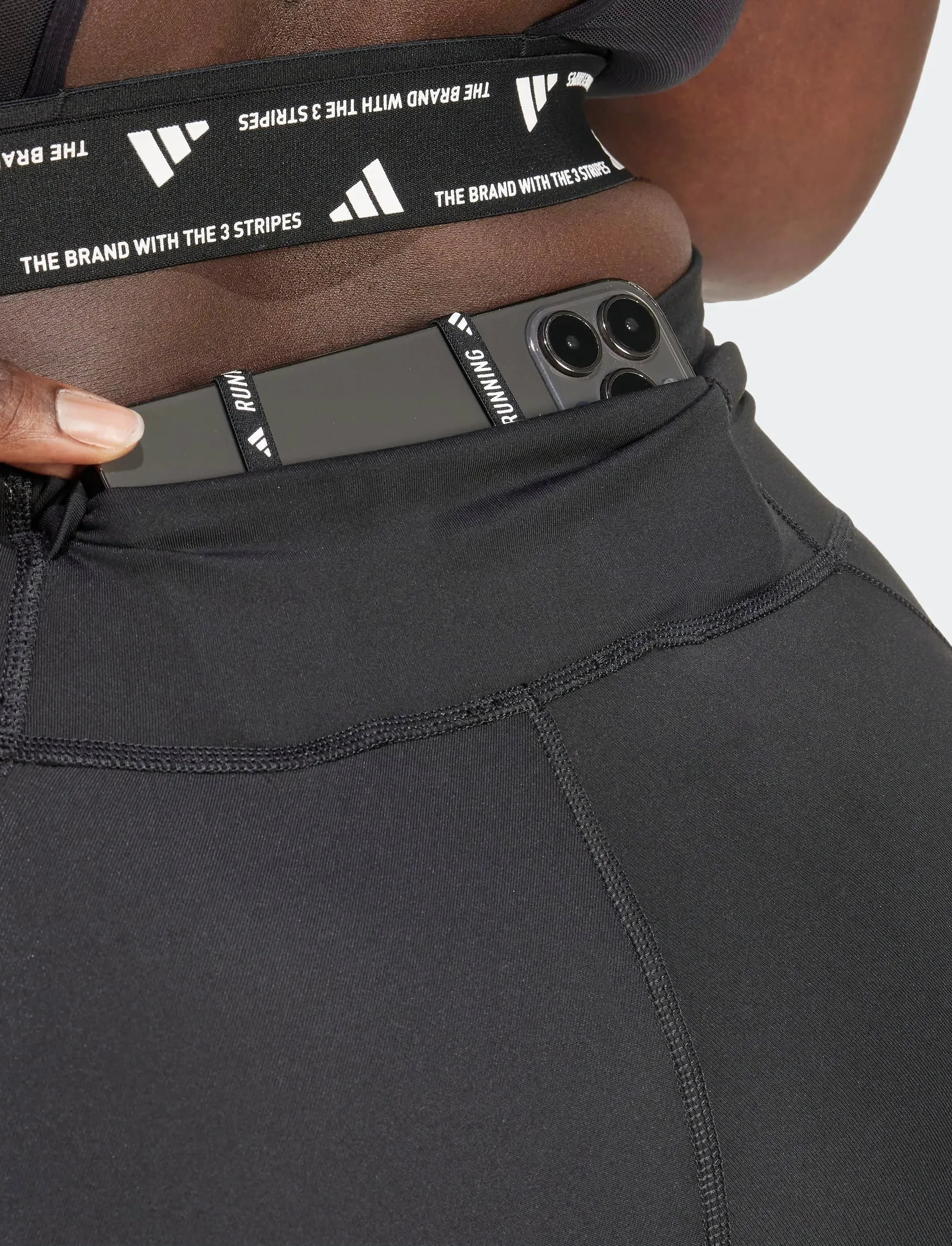adidas Performance - OTR 7/8 L PS - lauftights - black - 5