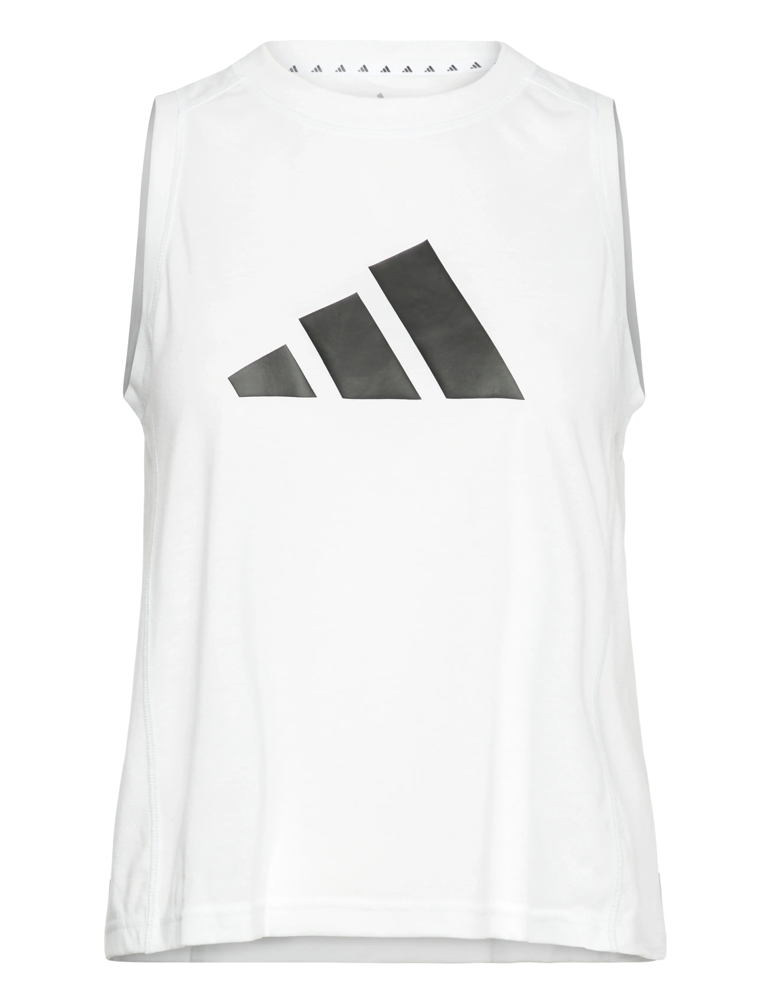 adidas Performance We Logo Tk, XS, T-shirts & Oberteile, Weiß - Sleeveless, Frauen
