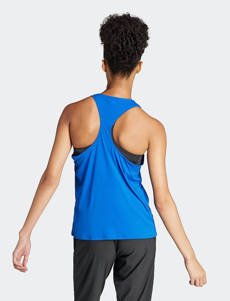 adidas Performance - ADIZERO E TANK - Õlapaeltega pluusid - royblu - 5