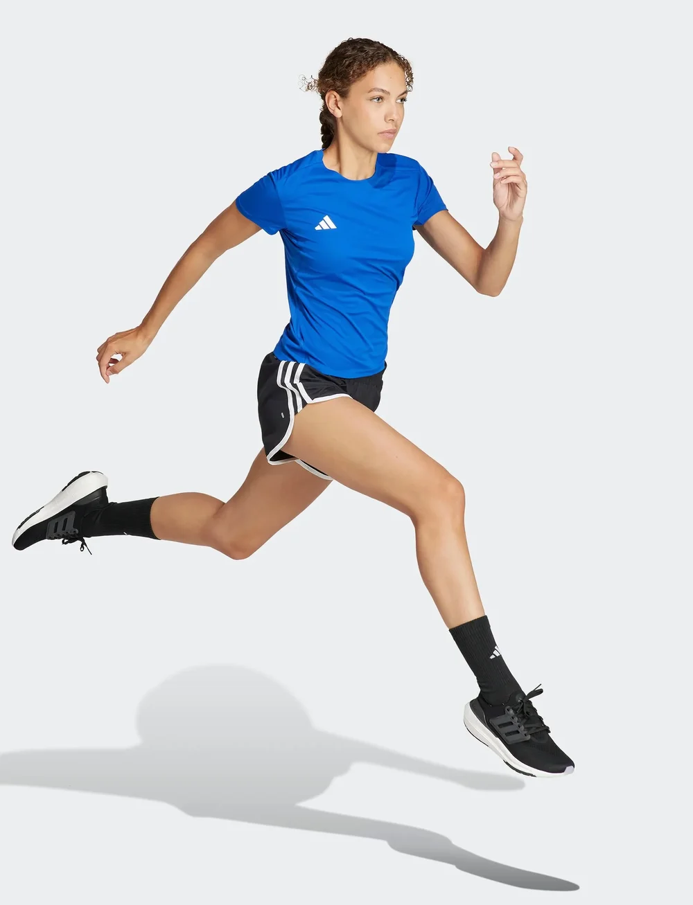 adidas Performance - ADIZERO E TEE - t-shirts - royblu - 3