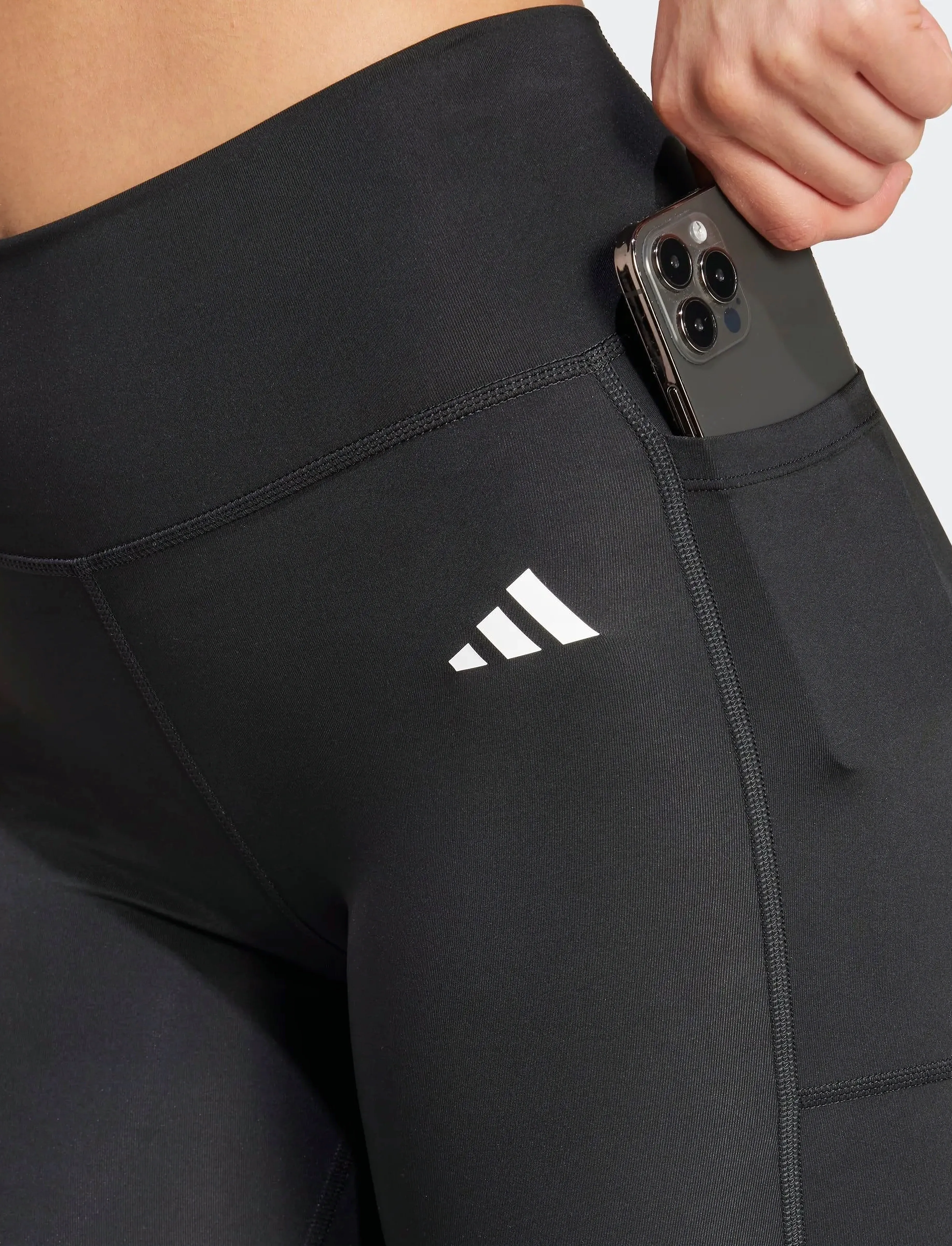 Adidas Performance Opt Ess St 1/1 träningstights dam – bild 3