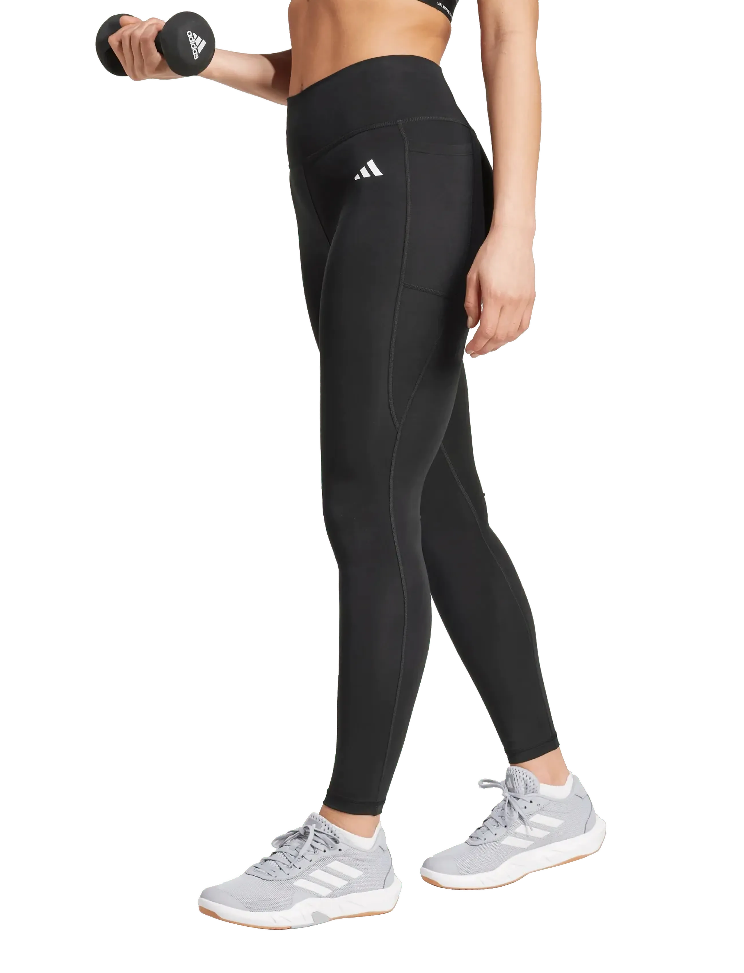 Adidas Performance Opt Ess St 1/1 träningstights dam – bild 6