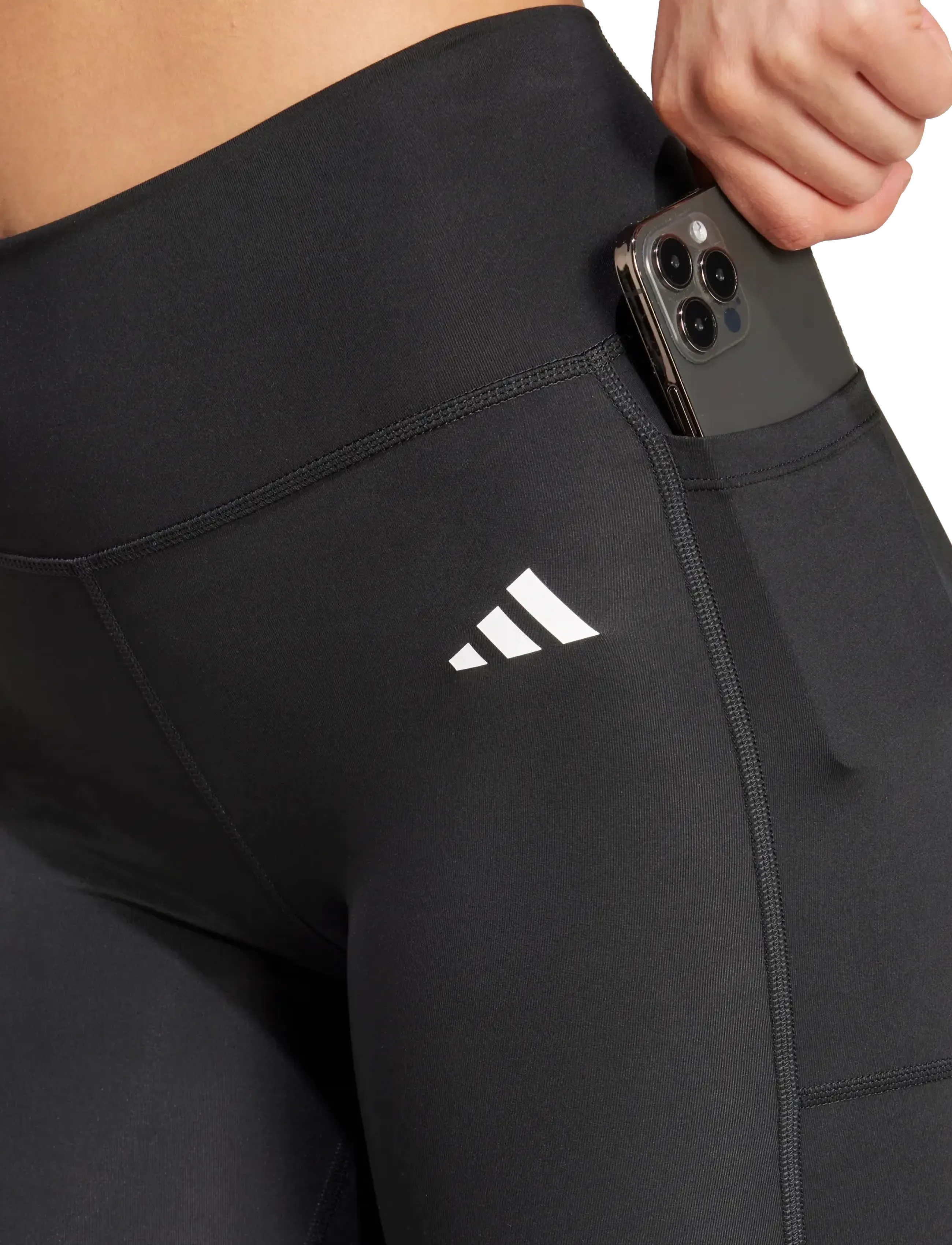 Adidas Performance Opt Ess St 1/1 träningstights dam – bild 7