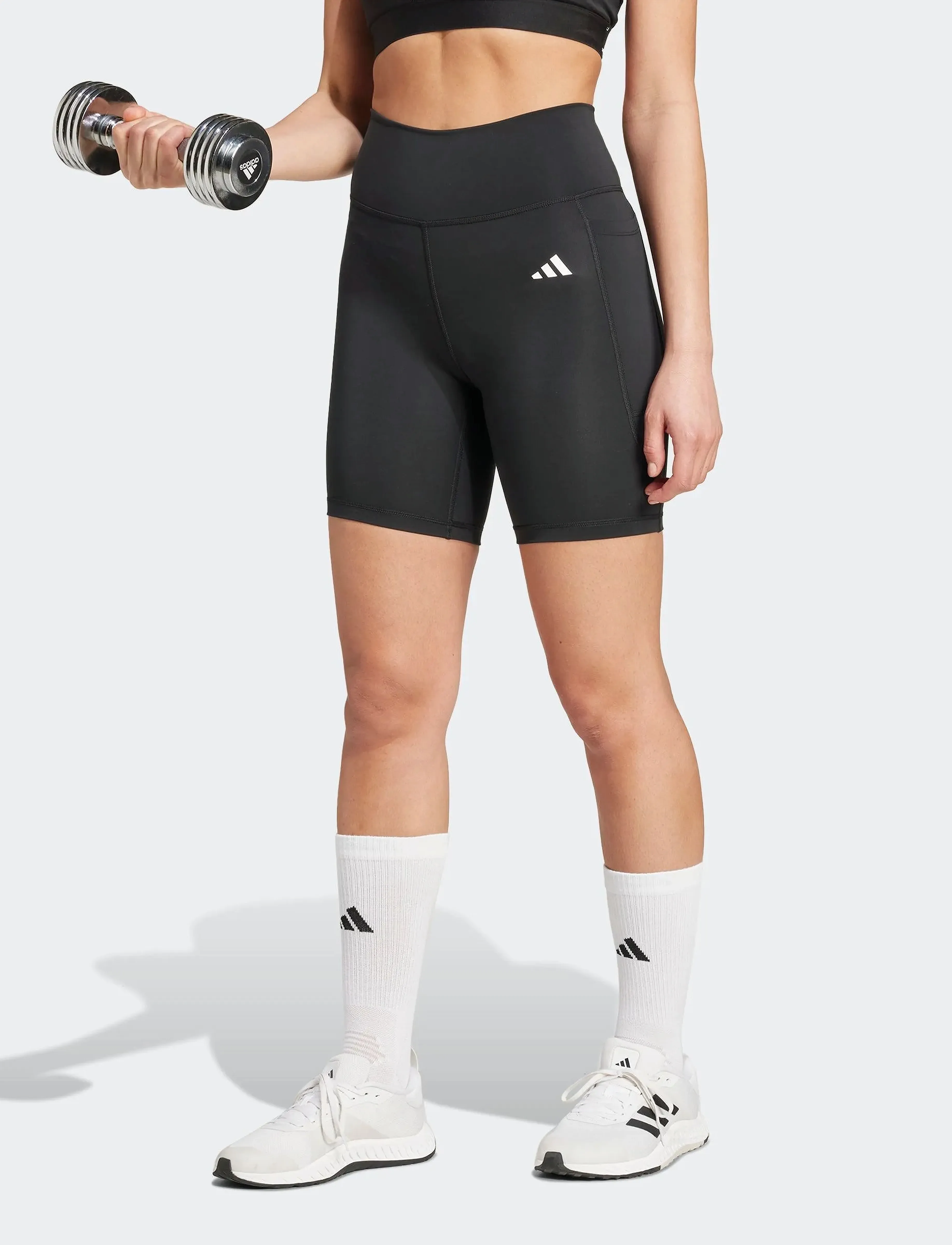adidas Performance - OPT ESS ST 7IN - 1/2 länge - black - 5