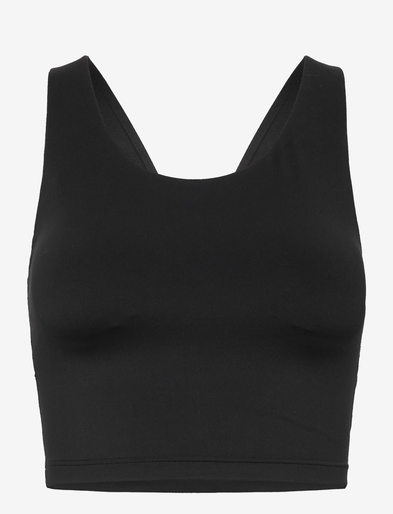 adidas Performance - ALL ME MS TANK - crop tops - black - 0