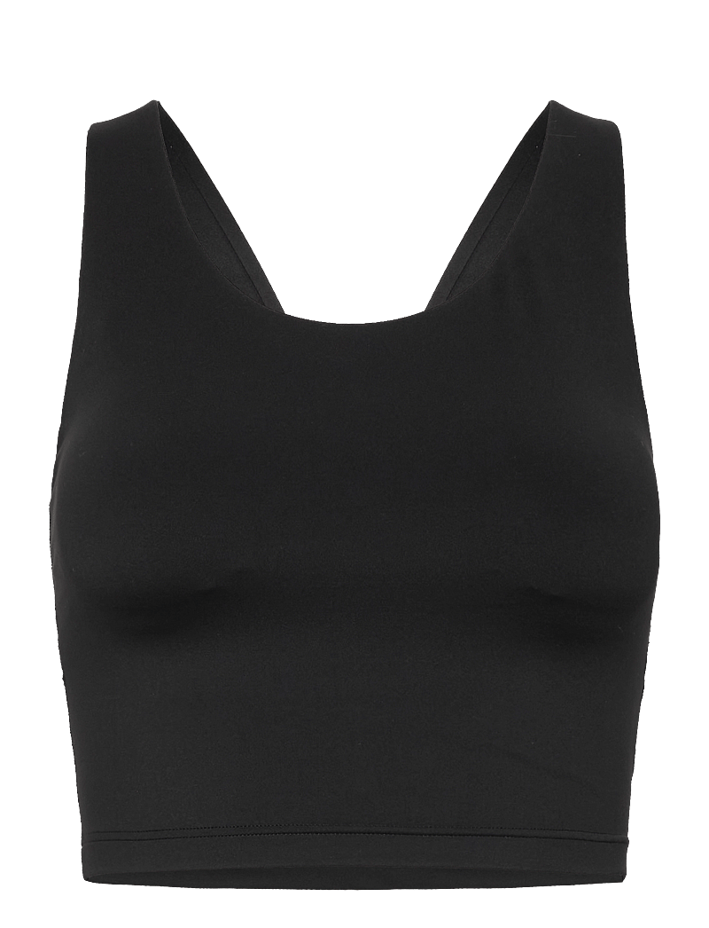 adidas Performance - ALL ME MS TANK - crop tops - black - 0