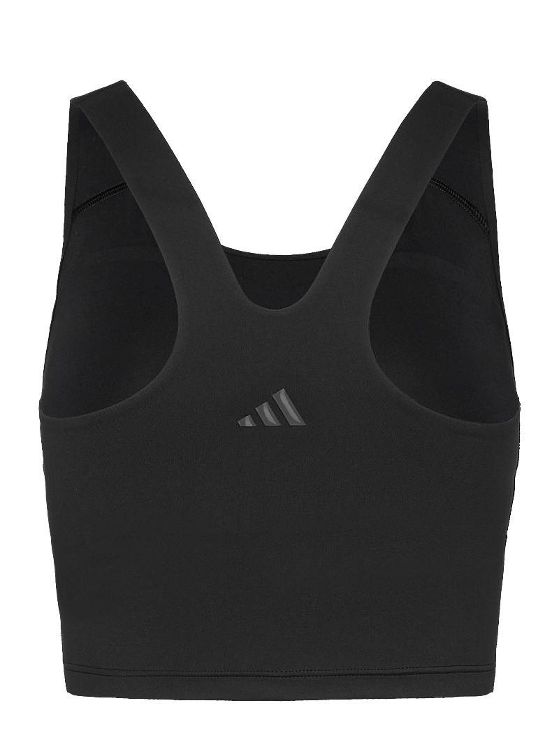adidas Performance - ALL ME MS TANK - crop tops - black - 1