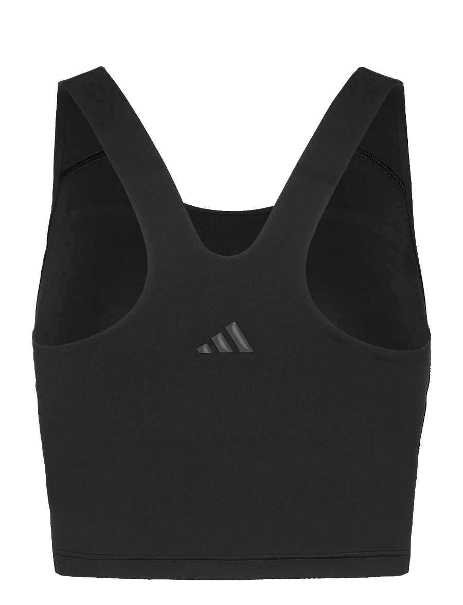 adidas Performance - ALL ME MS TANK - crop tops - black - 1