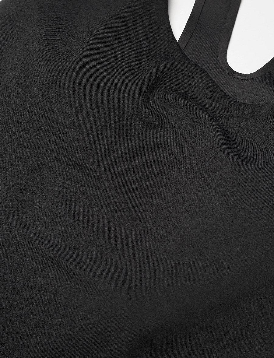 adidas Performance - ALL ME MS TANK - crop tops - black - 2