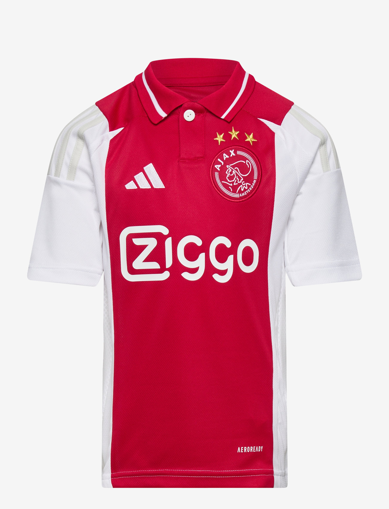 adidas Performance - AJAX H JSY Y - sportinės palaidinukės - white - 0