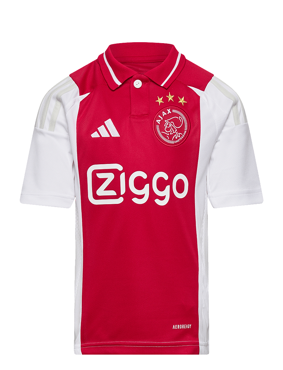 adidas Performance - AJAX H JSY Y - urheilutopit - white - 0
