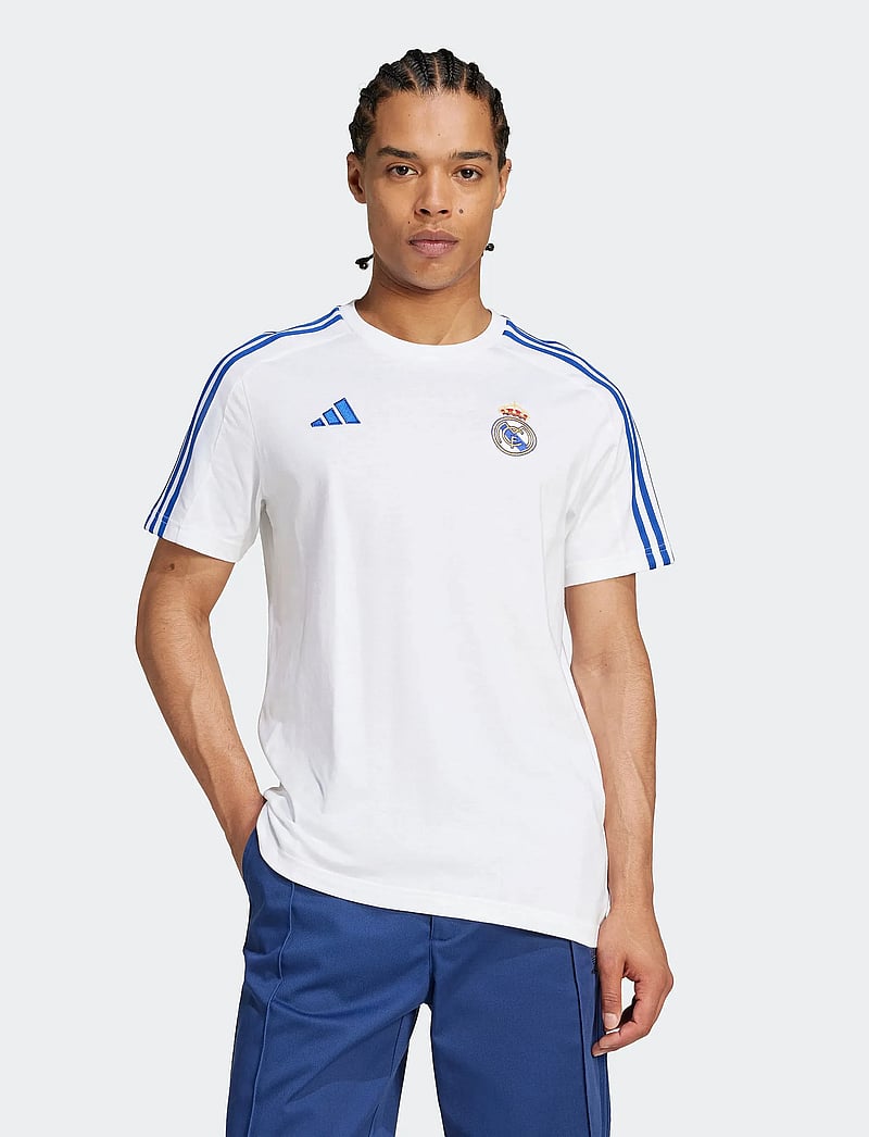 adidas Performance - REAL DNA TEE - jalgpallisärgid - white - 0