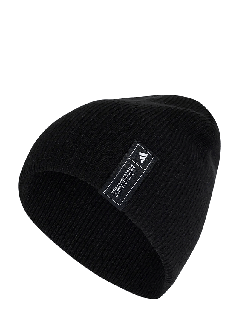 adidas Performance - ESS BEANIE - mützen - black/white - 2