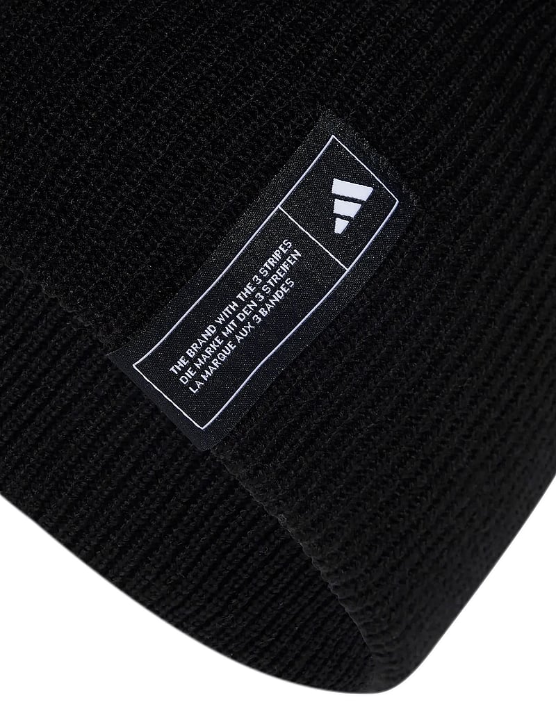 adidas Performance - ESS BEANIE - mützen - black/white - 4