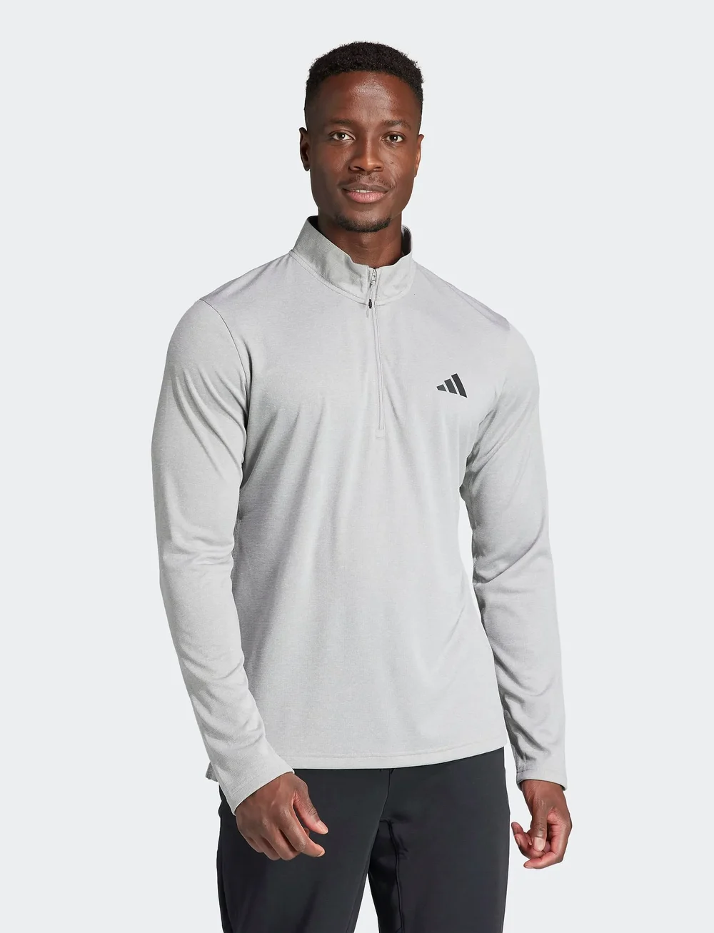 adidas Performance - TR-ES 1I4ZIP - sweatshirts - mgreyh - 0