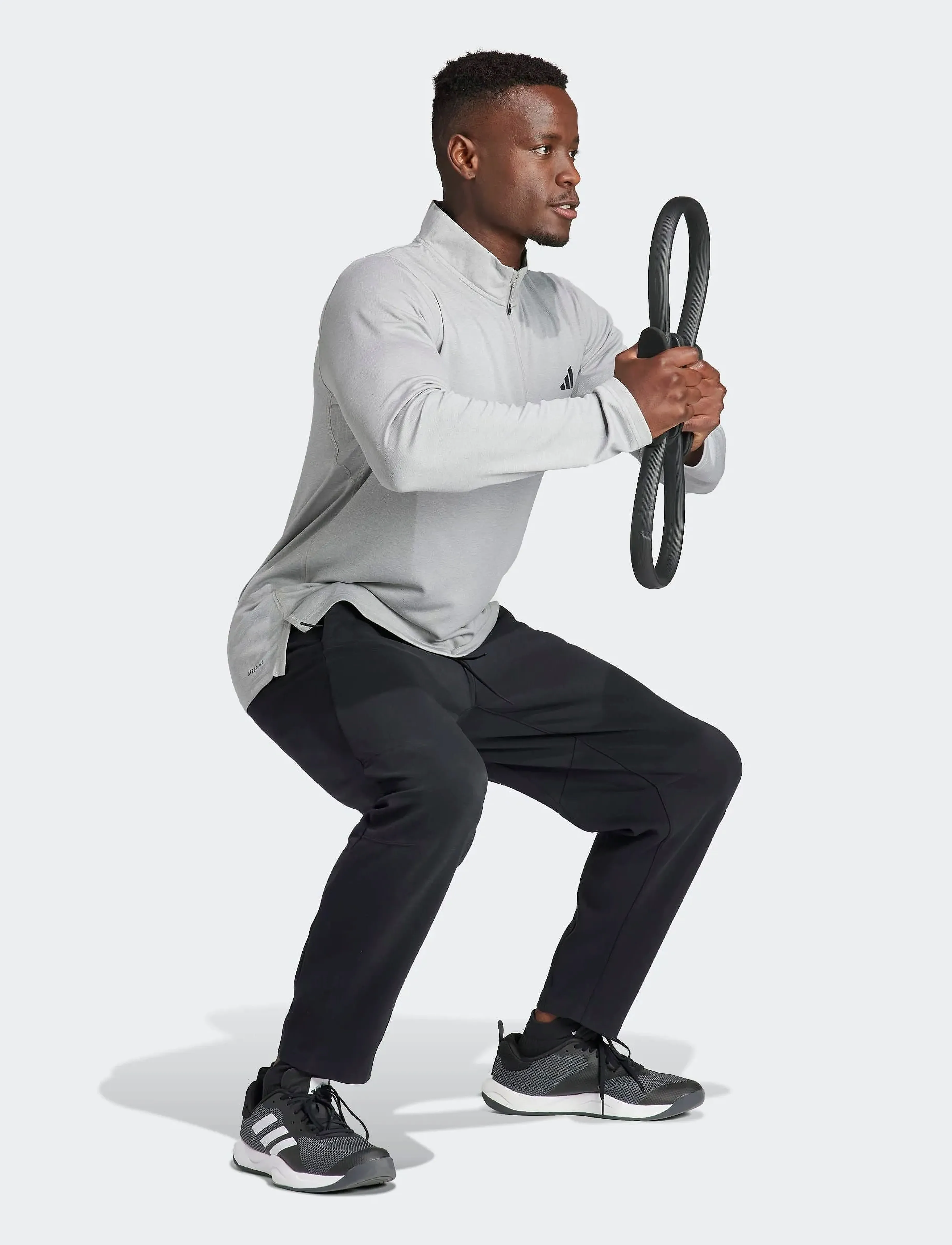 adidas Performance TR-ES 1I4ZIP - Streetstyle - MGREYH / grey