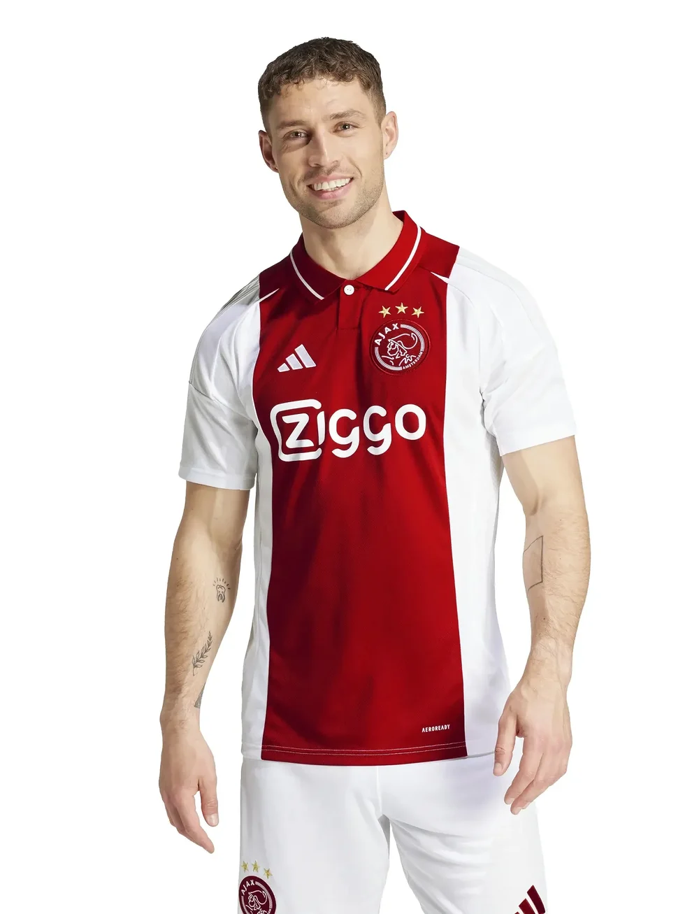 adidas Performance - AJAX H JSY - fußballoberteile - white - 0