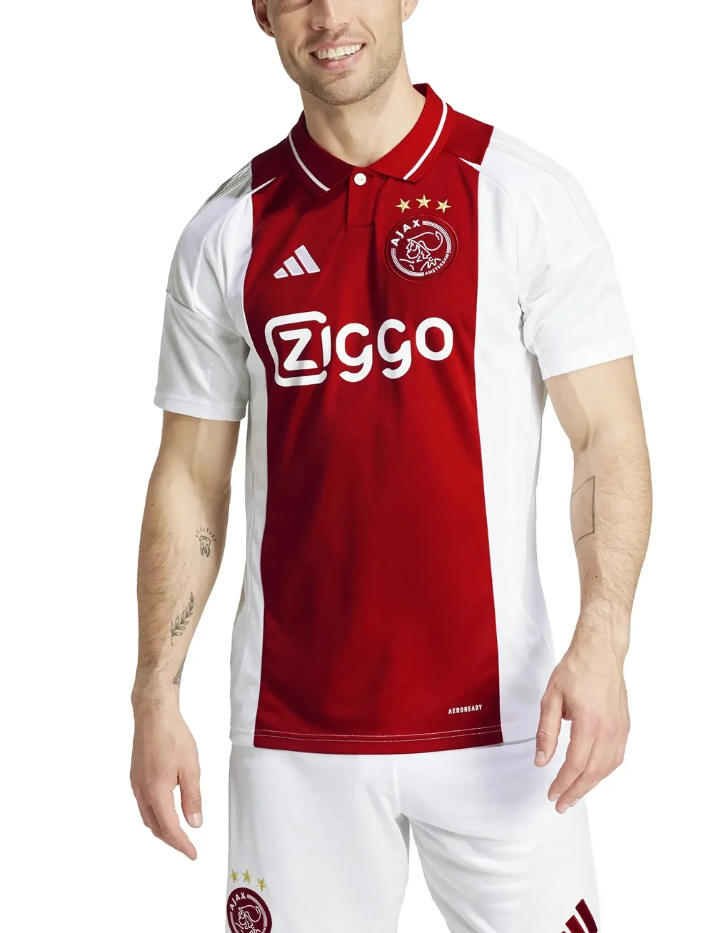 adidas Performance - AJAX H JSY - fußballoberteile - white - 3