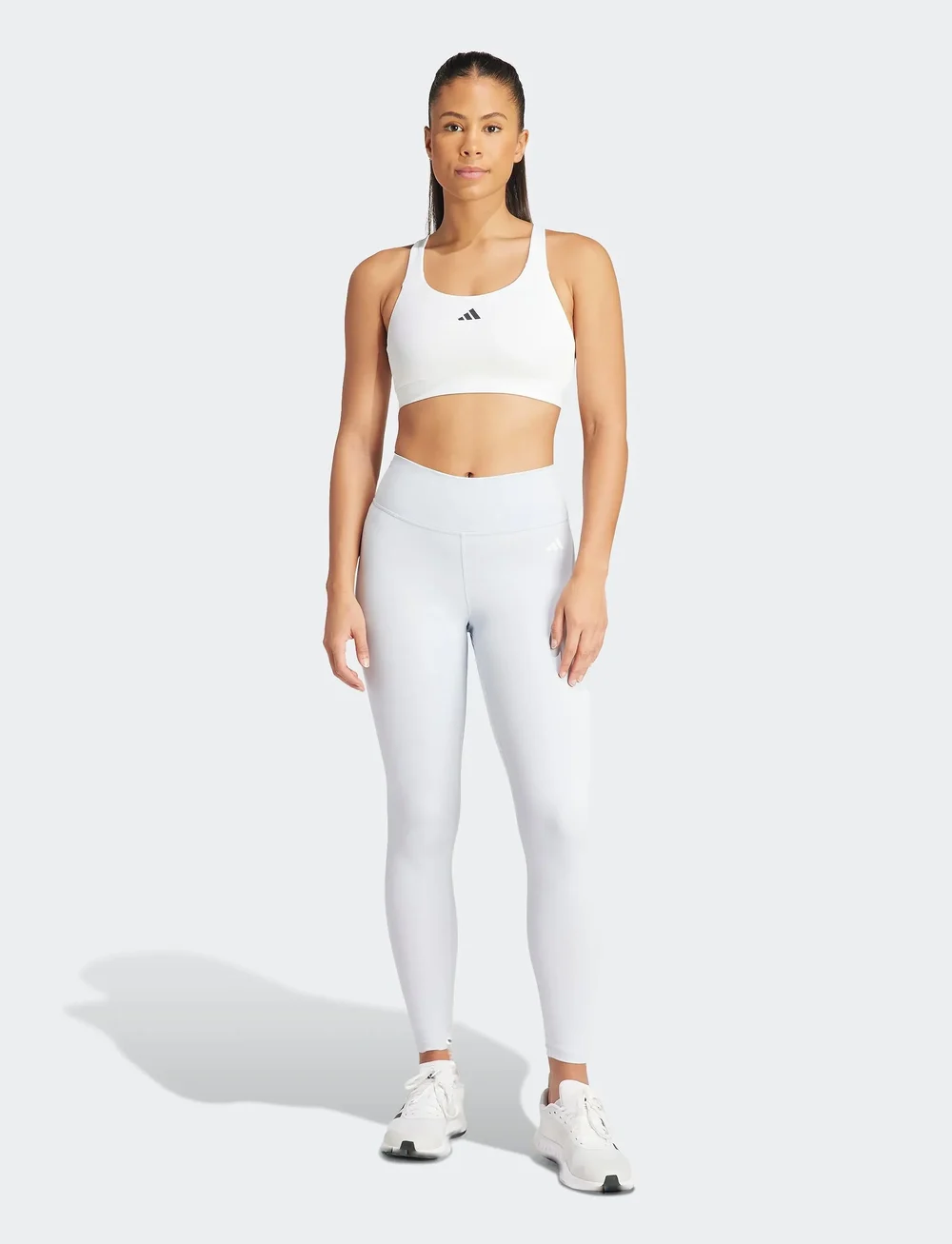 adidas Performance - TLRDRCT HS BRA - hög support - white - 3