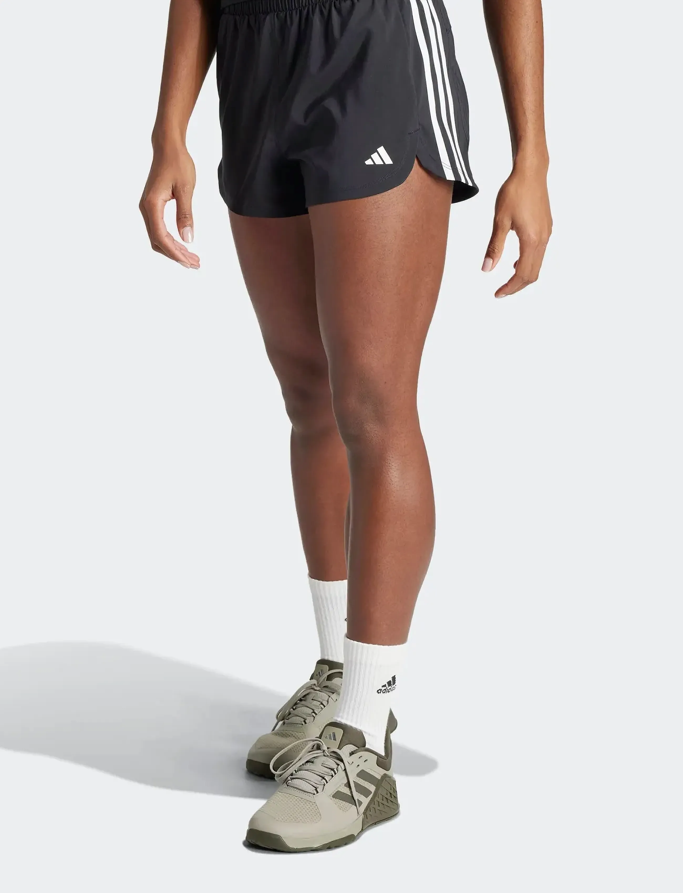 adidas Performance - PACER WVN HIGH - lühikesed treeningpüksid - black/white - 5