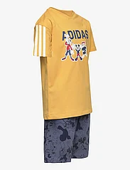 adidas Performance - LK DY MM T SET - sets with short-sleeved t-shirt - preyel/owhite - 3