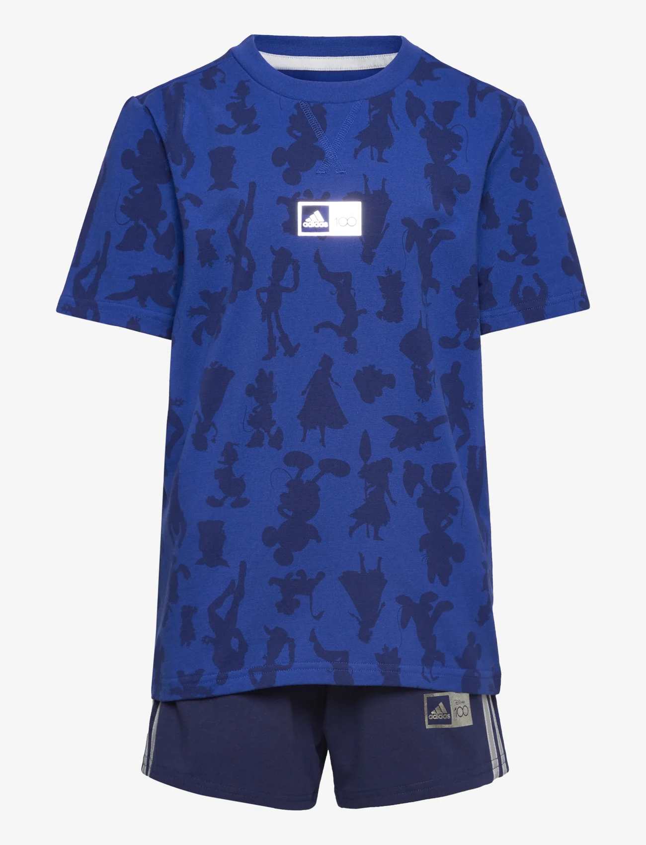 adidas Performance - LK DY 100 T SET - sets with short-sleeved t-shirt - royblu/dkblue/silvmt - 0