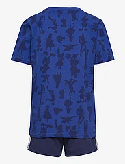 adidas Performance - LK DY 100 T SET - sets with short-sleeved t-shirt - royblu/dkblue/silvmt - 1