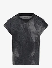 adidas Performance - JG FI AOP T - marškinėliai trumpomis rankovėmis - black/black - 0