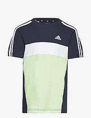 adidas Performance - J 3S TIB T - short-sleeved t-shirts - legink/segrsp/white - 0