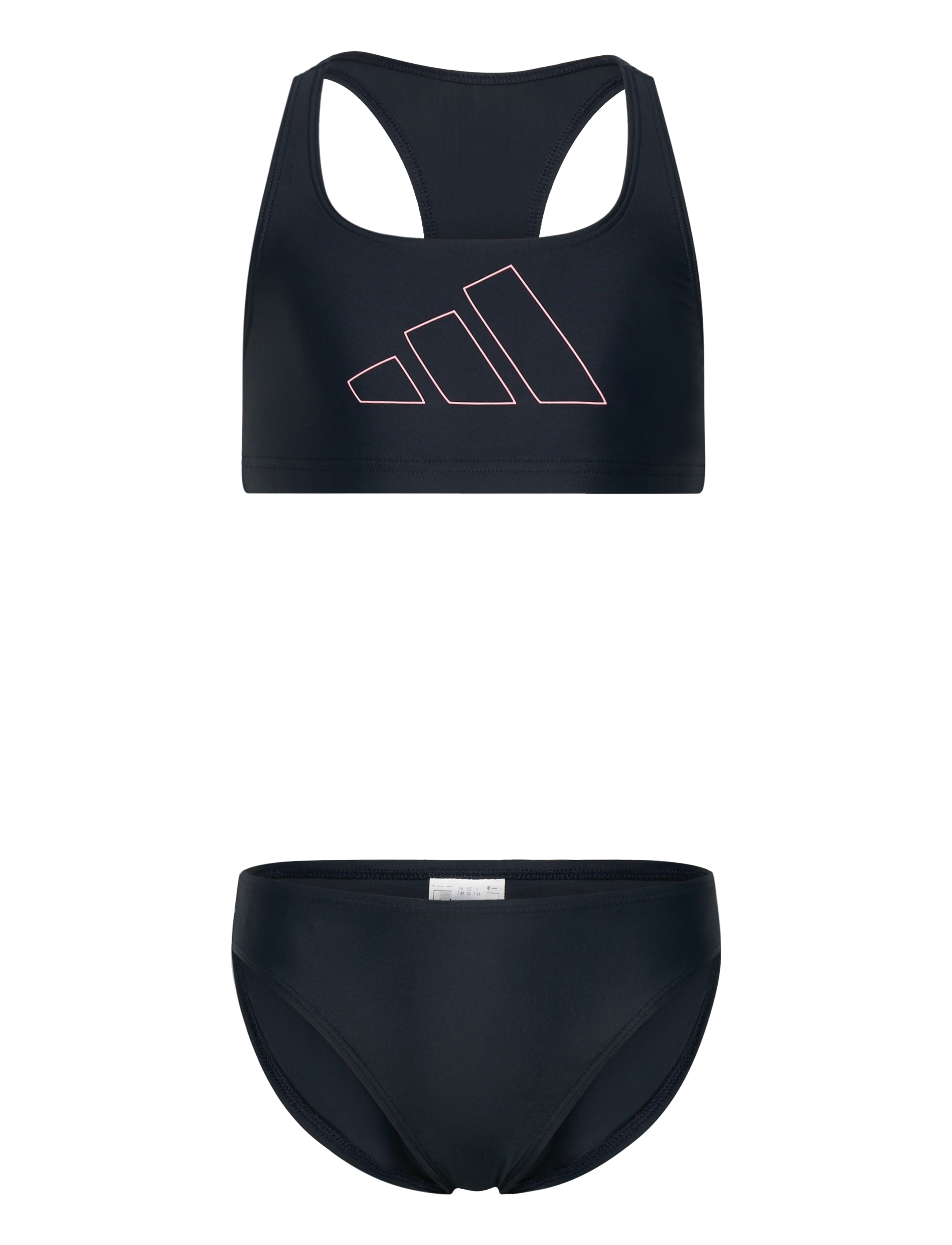 ADIDAS PERFORMANCE Adidas Performance Big Bars Bikini Mädchen Schwarz - 104 - Kinder