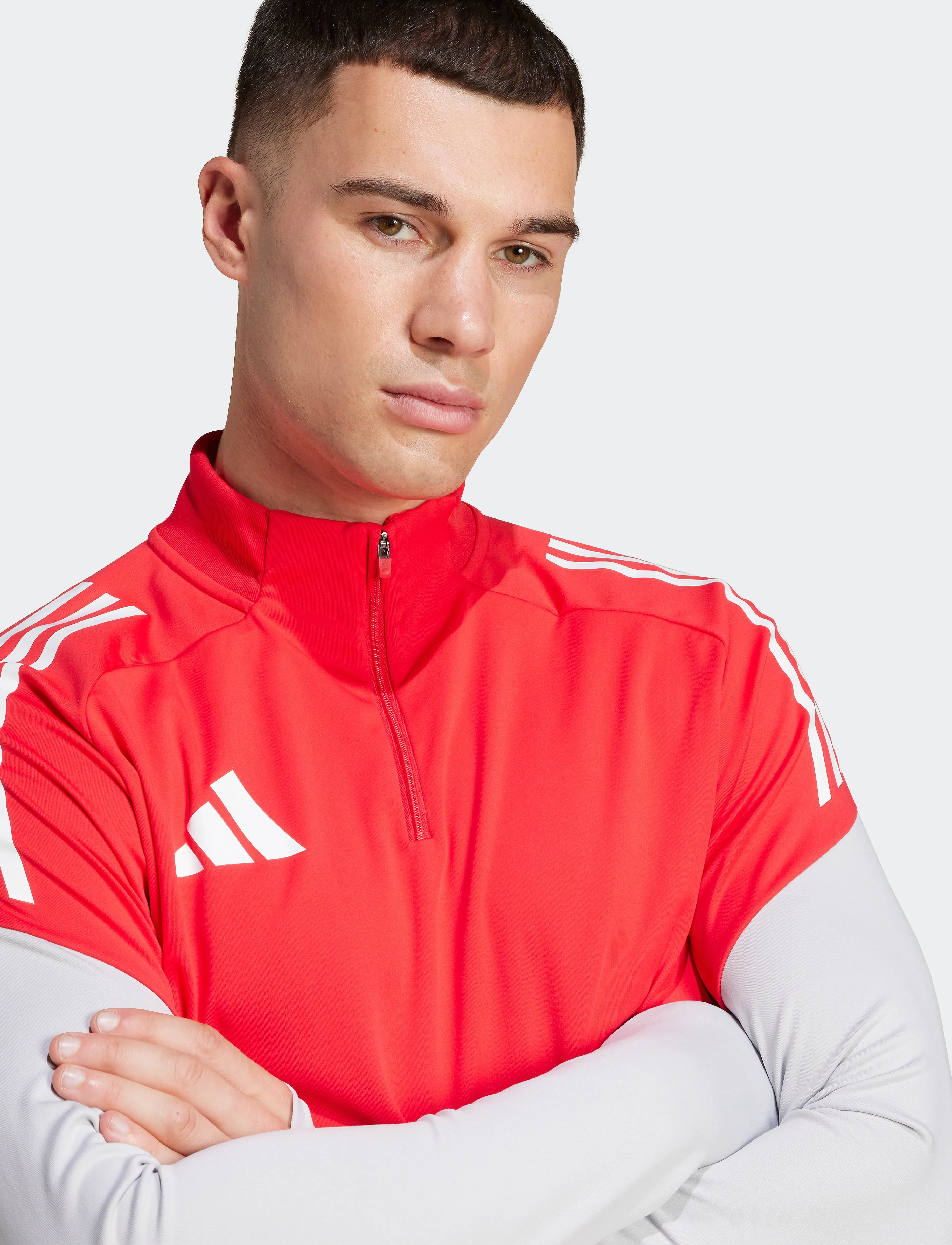 adidas Performance - TIRO25C TR TOP - fleece & midlayer - purrub - 3